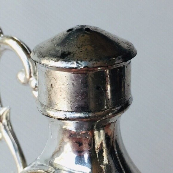 Niagara Falls Mini Teapot Kettle Shape Salt & Pepper Shaker Set Souvenir FLAW - Picture 6 of 12